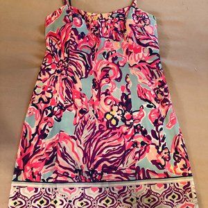 Lilly Pulitzer Shift Tie-Back Dress - Size 4